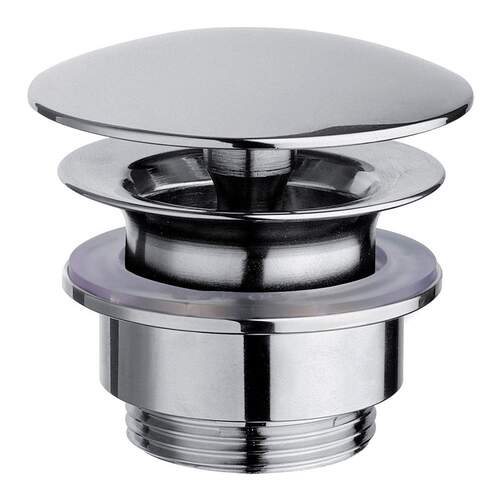 Raminex Wastafelafvoerplug Universeel Model 1 1/4" Buitendraad Altijd Open Chroom