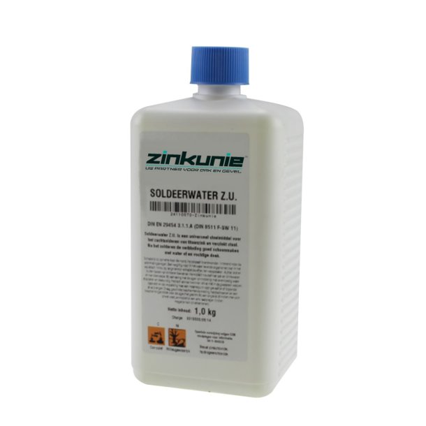 Soflux Soldeerwater S39 voor Zinken Goot (1 ltr)
