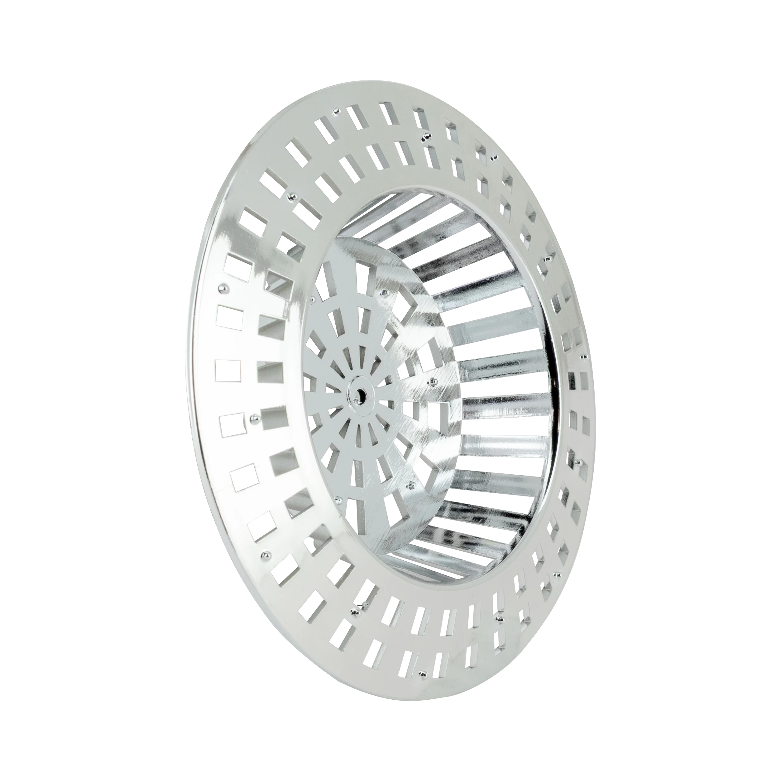 BONFIX Gootsteenzeefje kunststof verchr. 70 mm - 1 1/2" 1st.