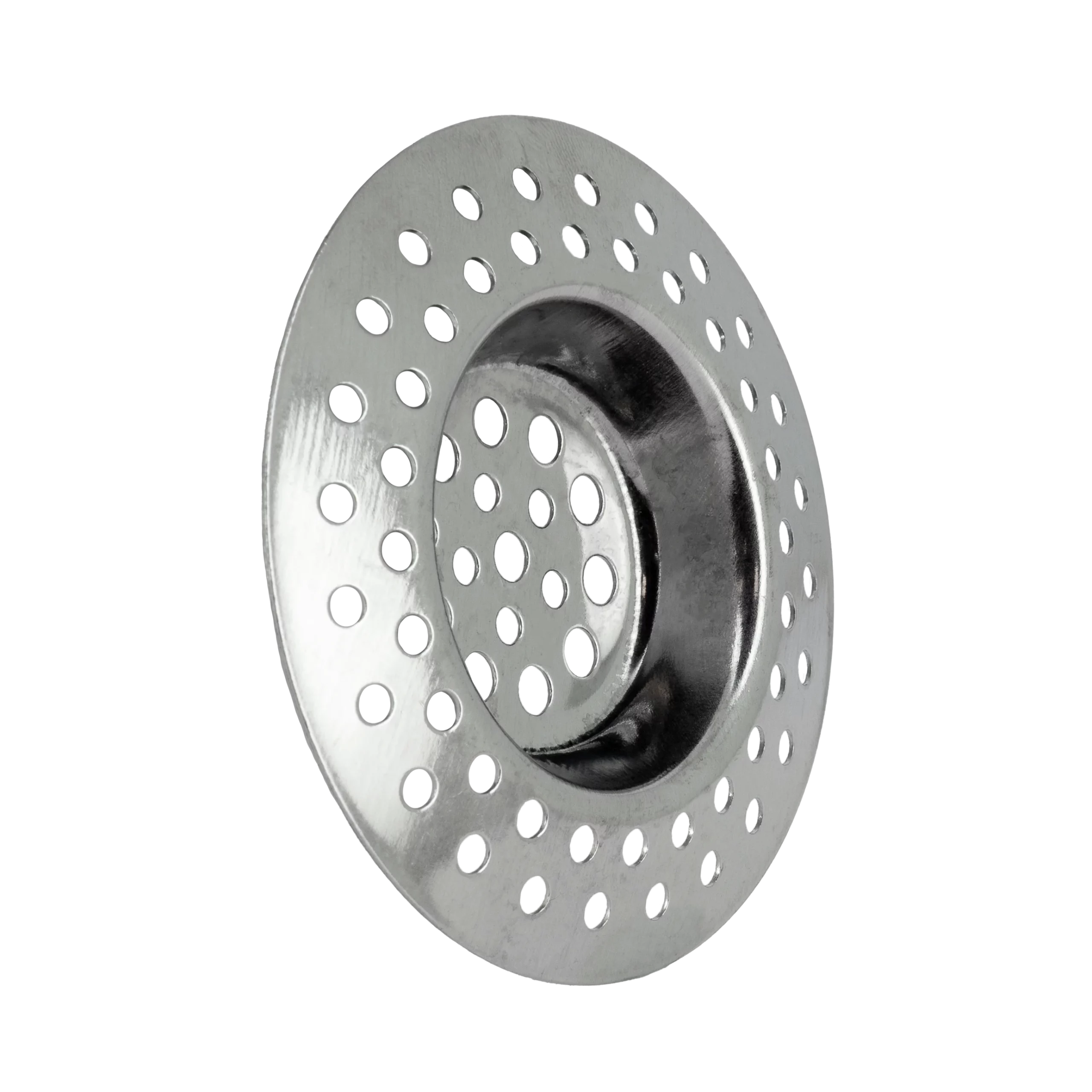 BONFIX Gootsteenzeef RVS met knopje 70 mm 1st.