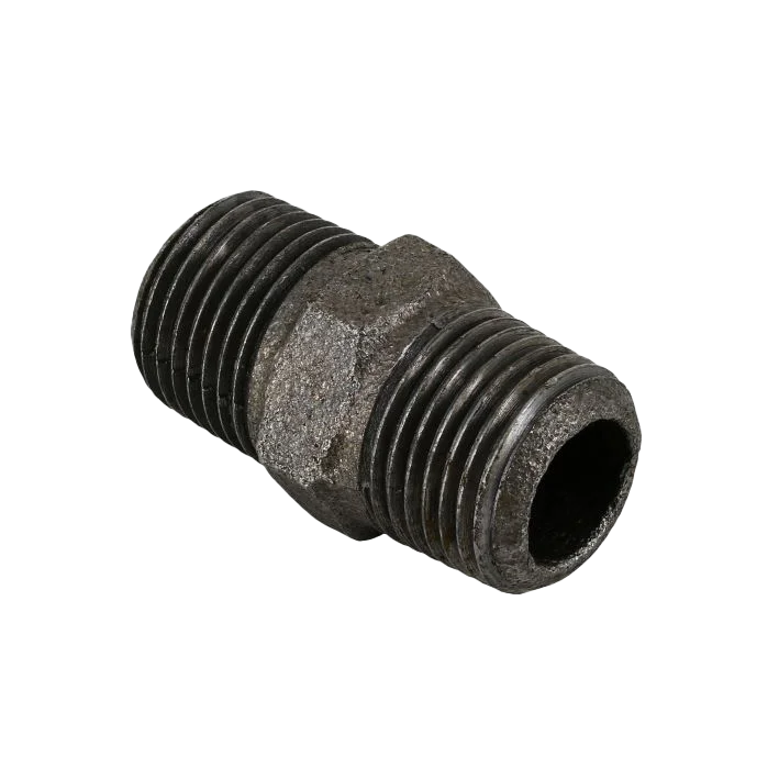 BONFIX malleable nippel 1/2" buiten 1st