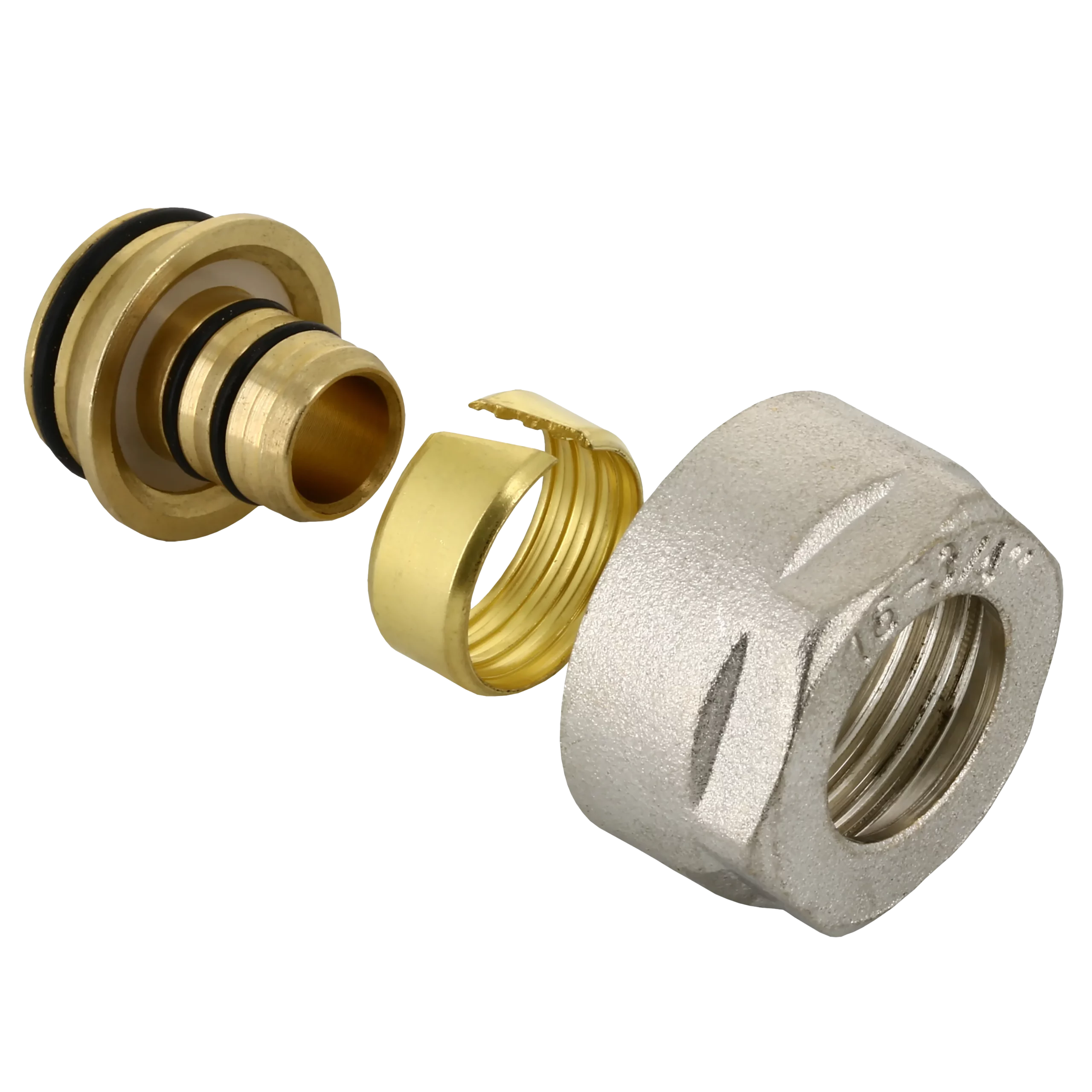 BONFIX verloopkoppeling euroconus 16 x 2,0 1st