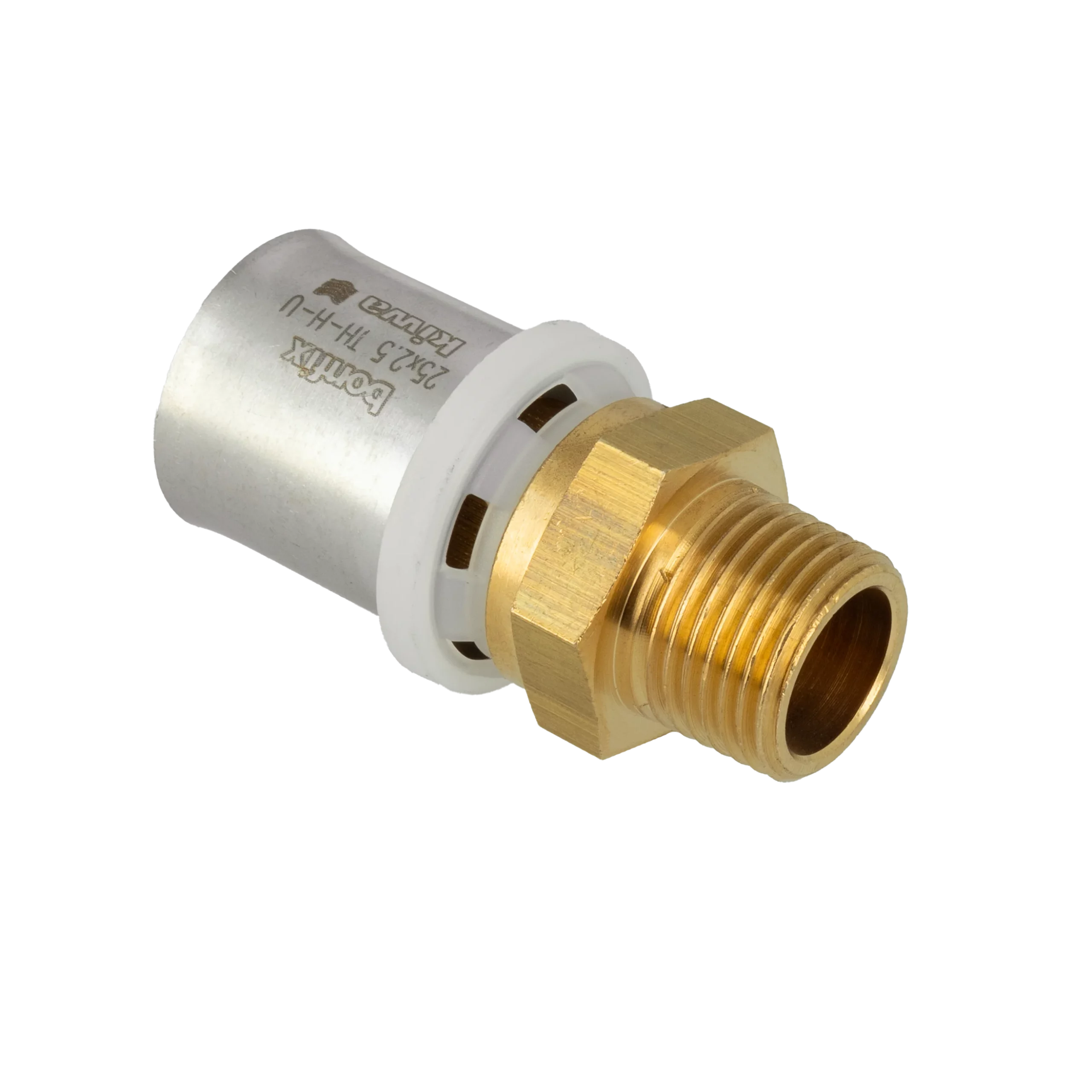 BONFIX Alu-pers puntstuk 1/2" bu.dr. x 25 mm 1st.