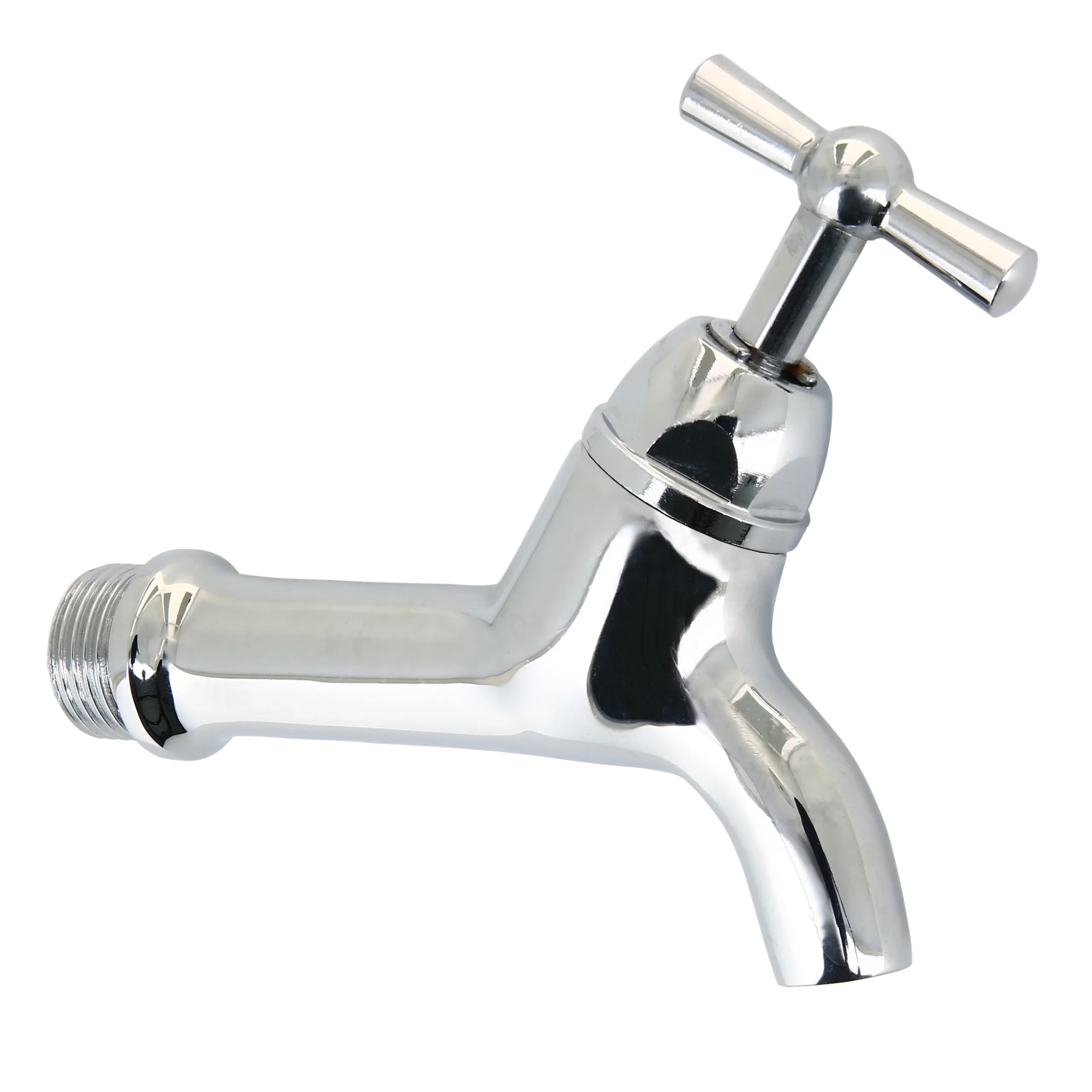 Bonfix Tapkraan 1/2" glad uitloop verchroomd