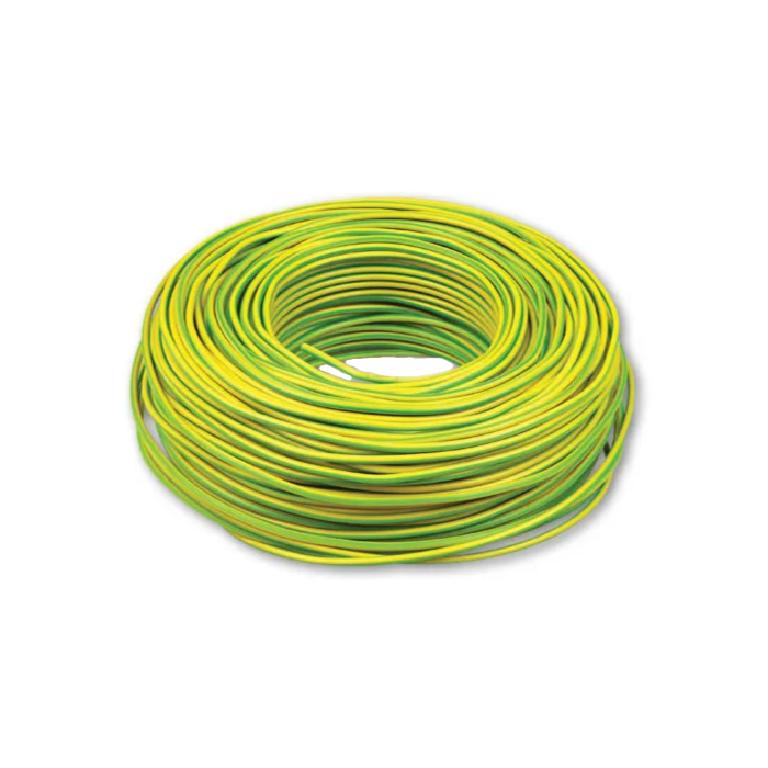 VCB VD Draad Geel/Groen - VD 2.5mm2 100 Meter