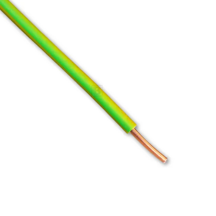 VCB VD Draad Geel/Groen - VD 2.5mm2 10 Meter