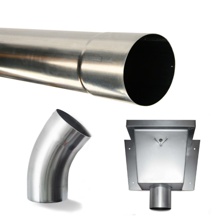 Zinken regenpijp en toebehoren