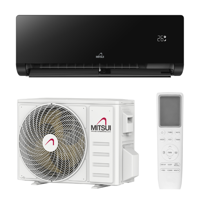 Mitsui Dynamic Platinum 7 kW Airco Single-Split met Wi-Fi Zwart - ZDX24HP14