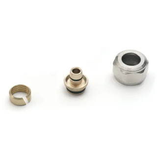 REHAU Euroconus Adapter 3/4" 17x2mm PEX/PE-RT/ALU-PEX (Per stuk)