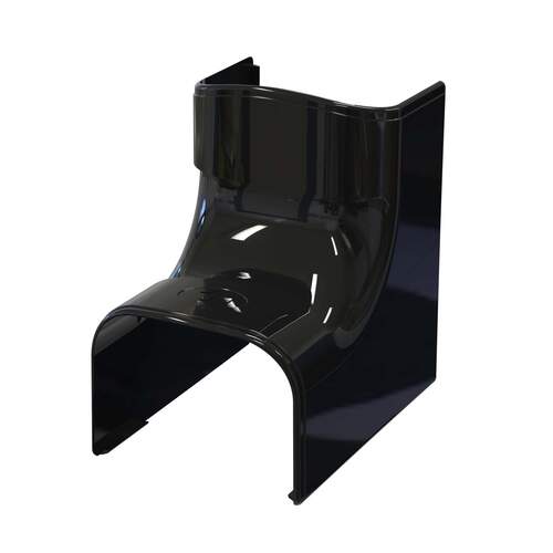 Optima Leidinggoot Binnenbocht 90° CAI102 RAL9005