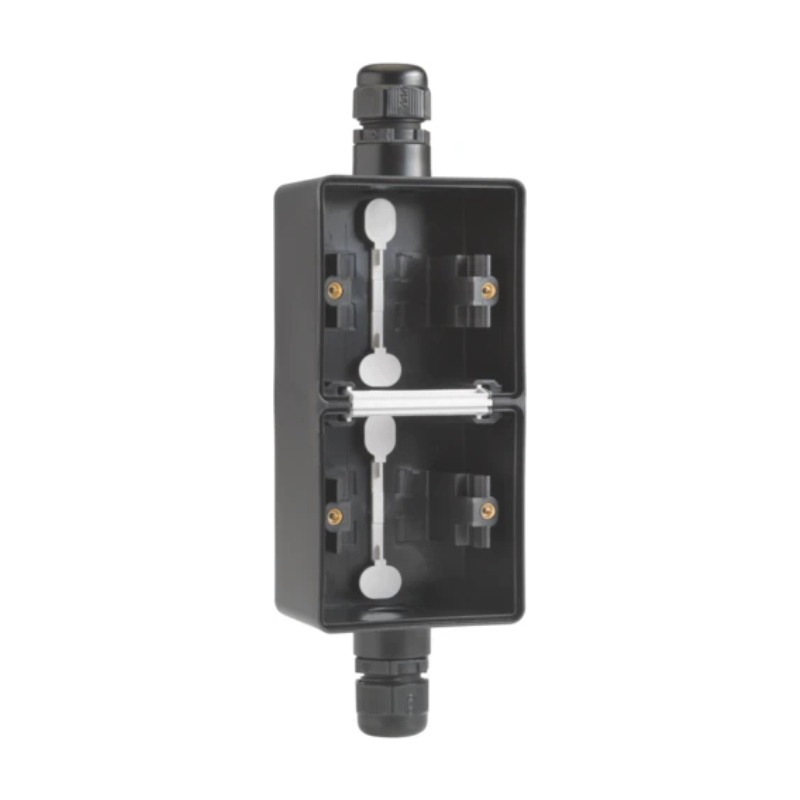 Niko Hydro Opbouwdoos 2V Verticaal 2x Wartel