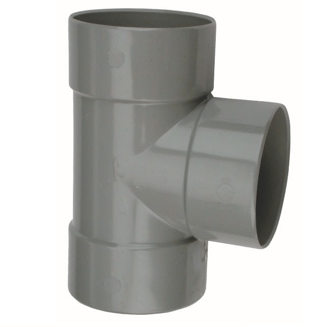 PVC T-Stuk 110x50MM 90 Graden 2x Mof 1x Spie