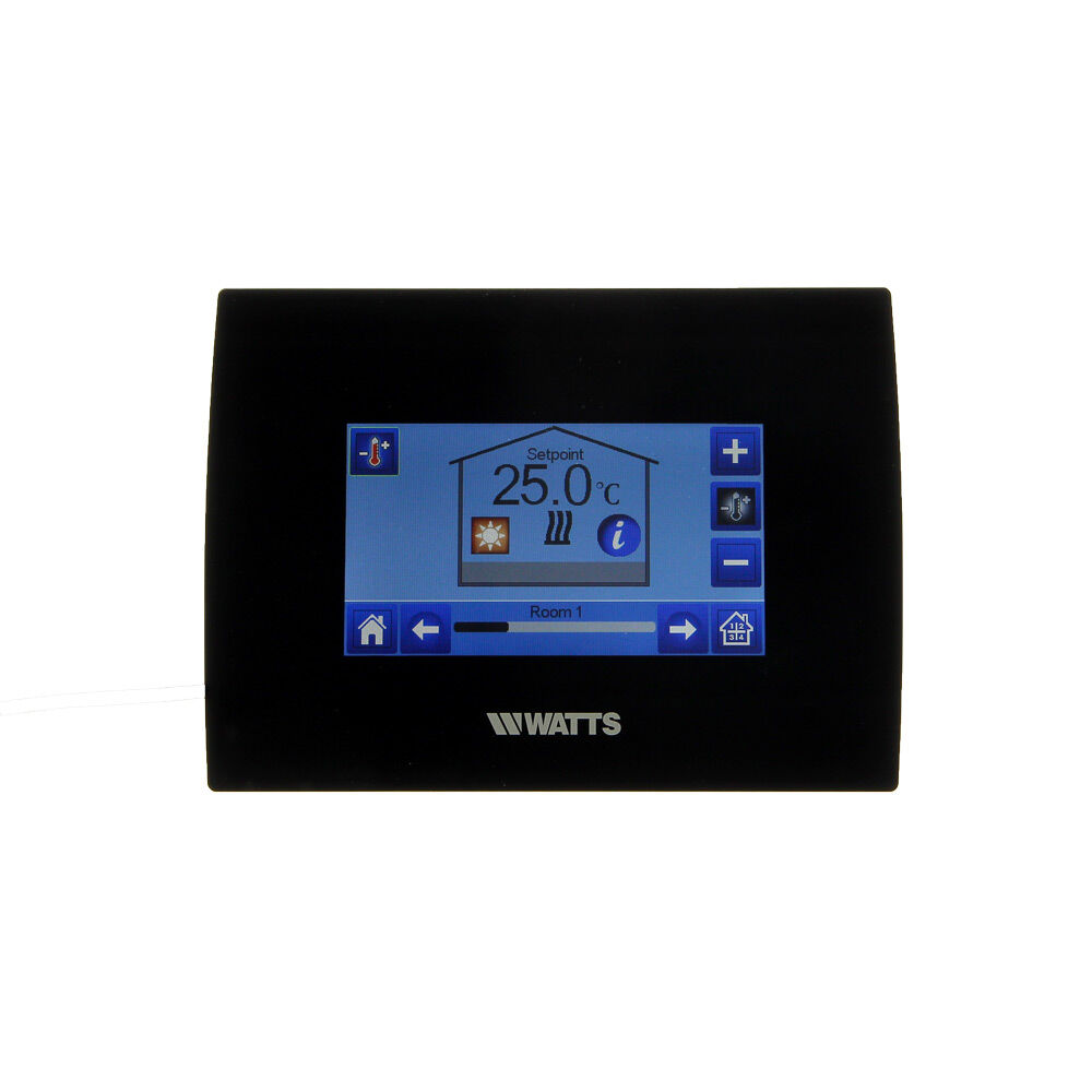 Watts Vision Centrale Touchscreen Unit WIFI Zwart BT-CT02