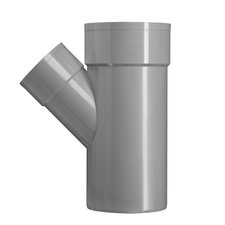 PVC Y-Stuk 75x40MM 45 Graden