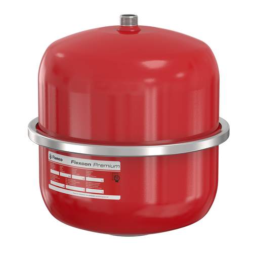 Flamco Flexcon Premium Expansievat 8 Liter 0.5B Rood