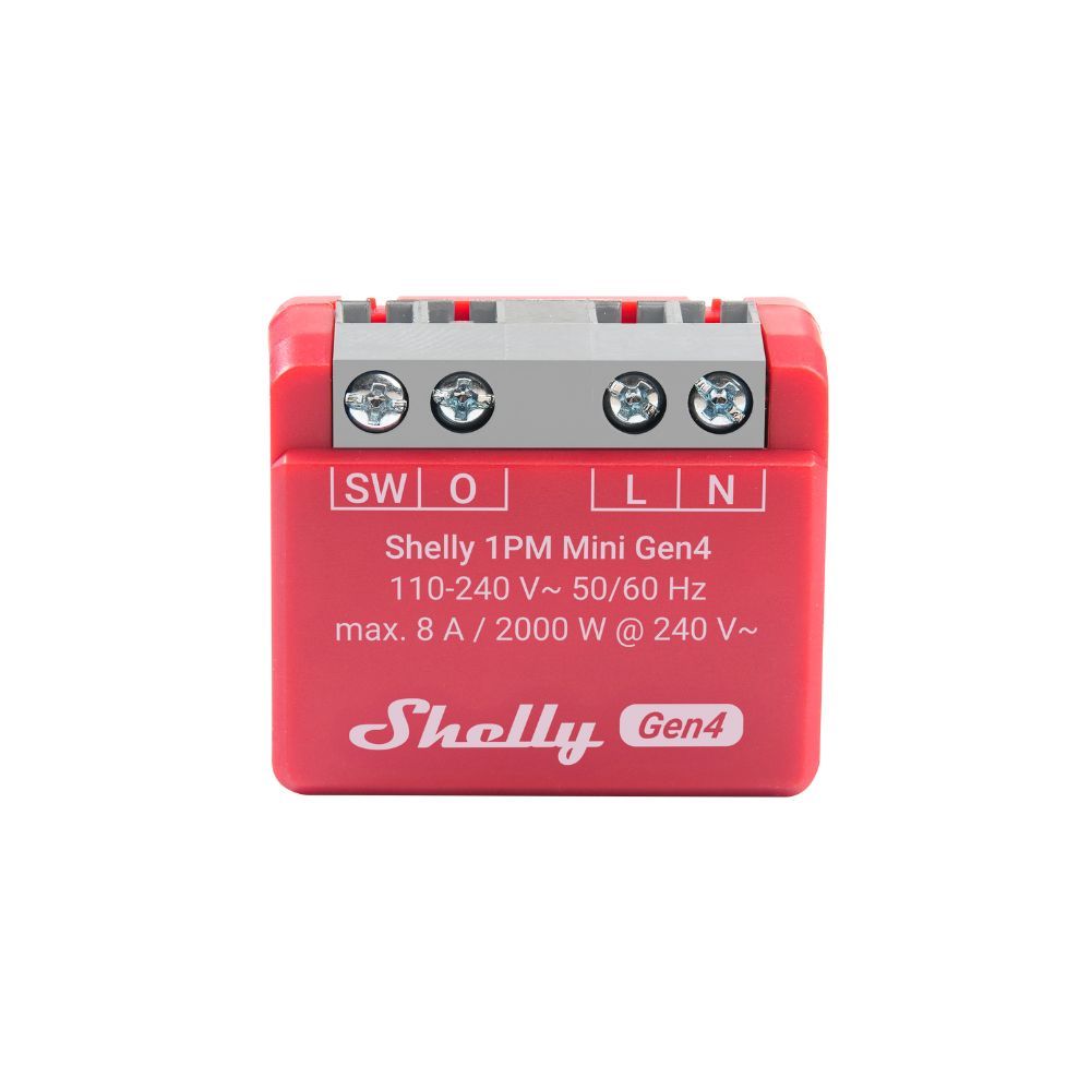 Shelly 1PM Mini Gen4 Dimmer - S4SW-001P8EU