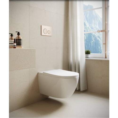 Rapotec RapoWash Vital L Douche-WC met Afneembare Verwarmde Zitting en Meerdere Spoel- en droogopties - Afbeelding 2