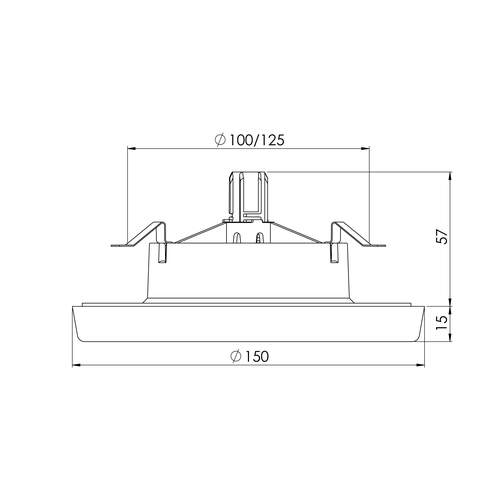 Orcon MKL-2-100/125 Afzuigventiel - Wit - Afbeelding 3