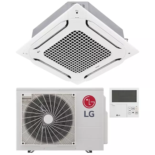 LG Cassette Airco met Afdekplaat CT24F-S R32 7,0 kW Set