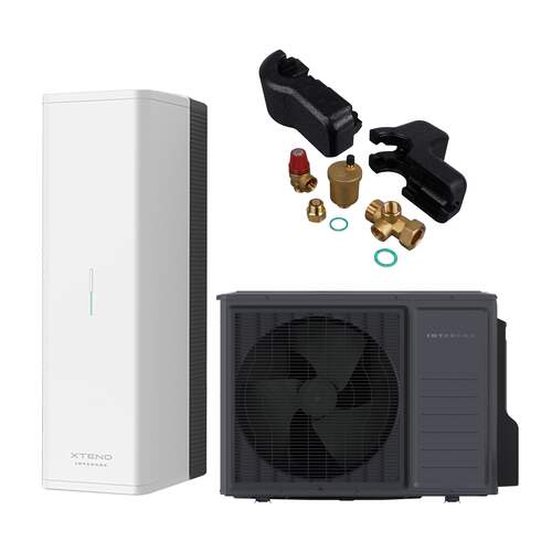 Intergas Xtend Eco R290 Lucht/Water Warmtepompset 5 kW Monoblock