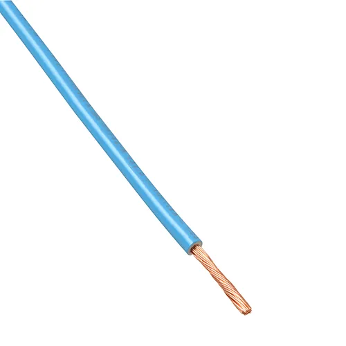 Montagesnoer Soepel H07V2-K 6MM2 90GR Blauw  - 100 Mtr