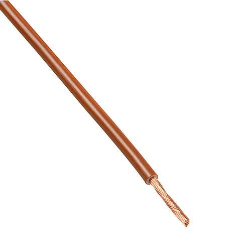 Montagesnoer Soepel H07V2-K 6MM2 90GR Bruin  - 100 Mtr