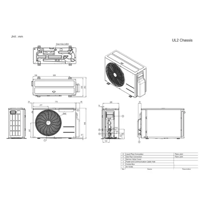 LG Gallery Special Dual Inverter Aairco R32 2,5 kW Set - WiFi - Afbeelding 4