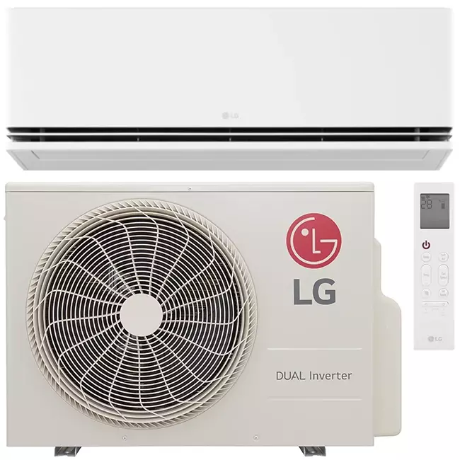 LG Dualcool Premium Dual Inverter Airco R32 3,5 kW Set - WiFi
