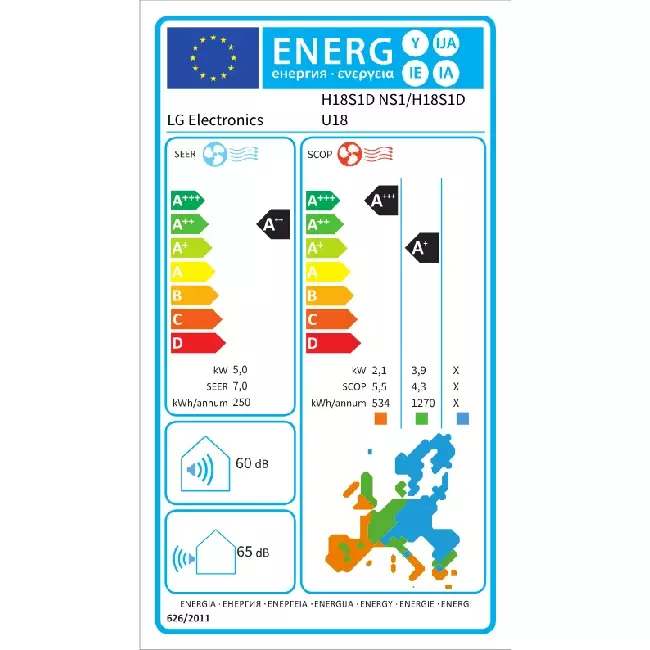 LG Dualcool Deluxe Dual Inverter Airco R32 5,0 kW Set - WiFi - Afbeelding 7