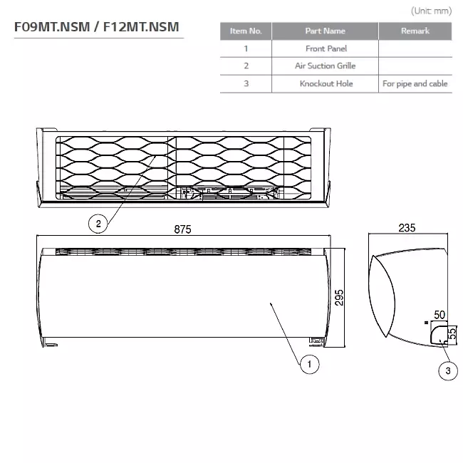 LG F09MT Prestige Dual Inverter airco 2,5 kW Set - Afbeelding 3