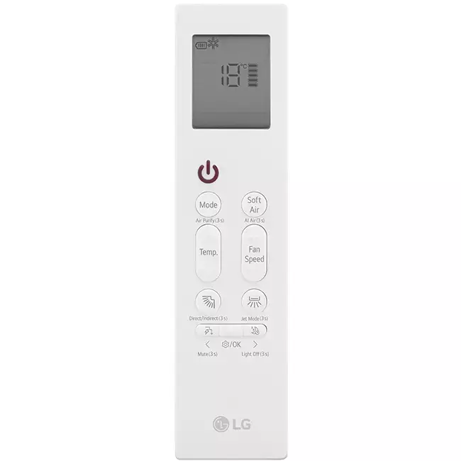 LG ARTCOOL AI AIR MAT ZWART Airco R32 2,5 kW Dual Inverter Set - WiFi - Afbeelding 3
