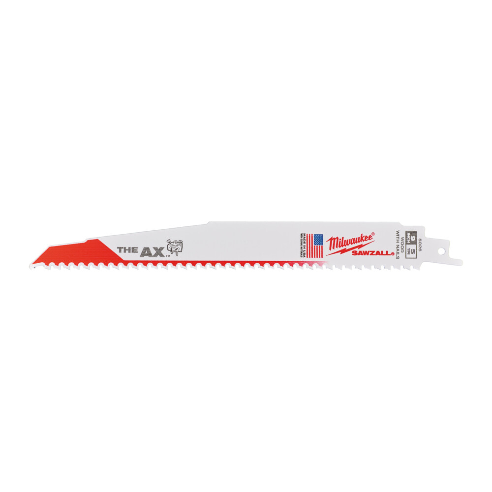 Milwaukee® Reciprozaagblad Sawzall Hout The Ax 230 Mm 5-Tpi (5 Stuks)