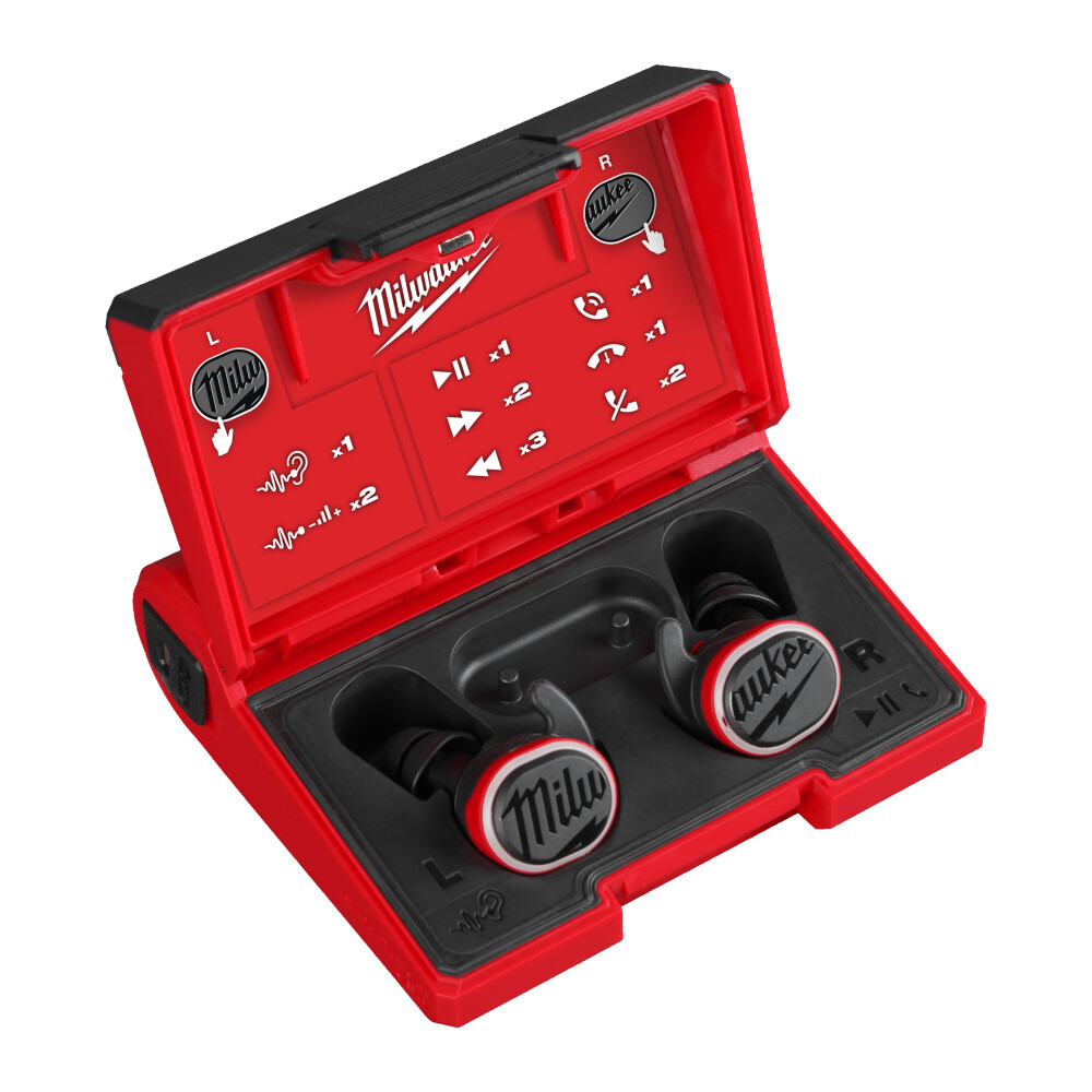Milwaukee® Actieve Bluetooth Gehoorbescherming L4 Rlepb-301