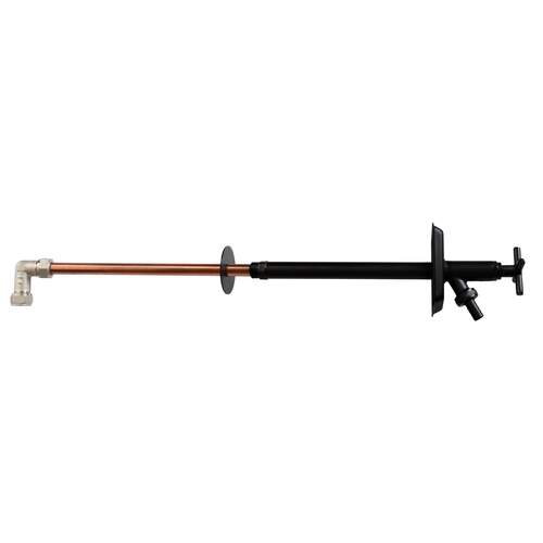 Comfort Line Gevelkraan Deluxe 15 x 1/2" Vorstvrij - Zwart - Afbeelding 2