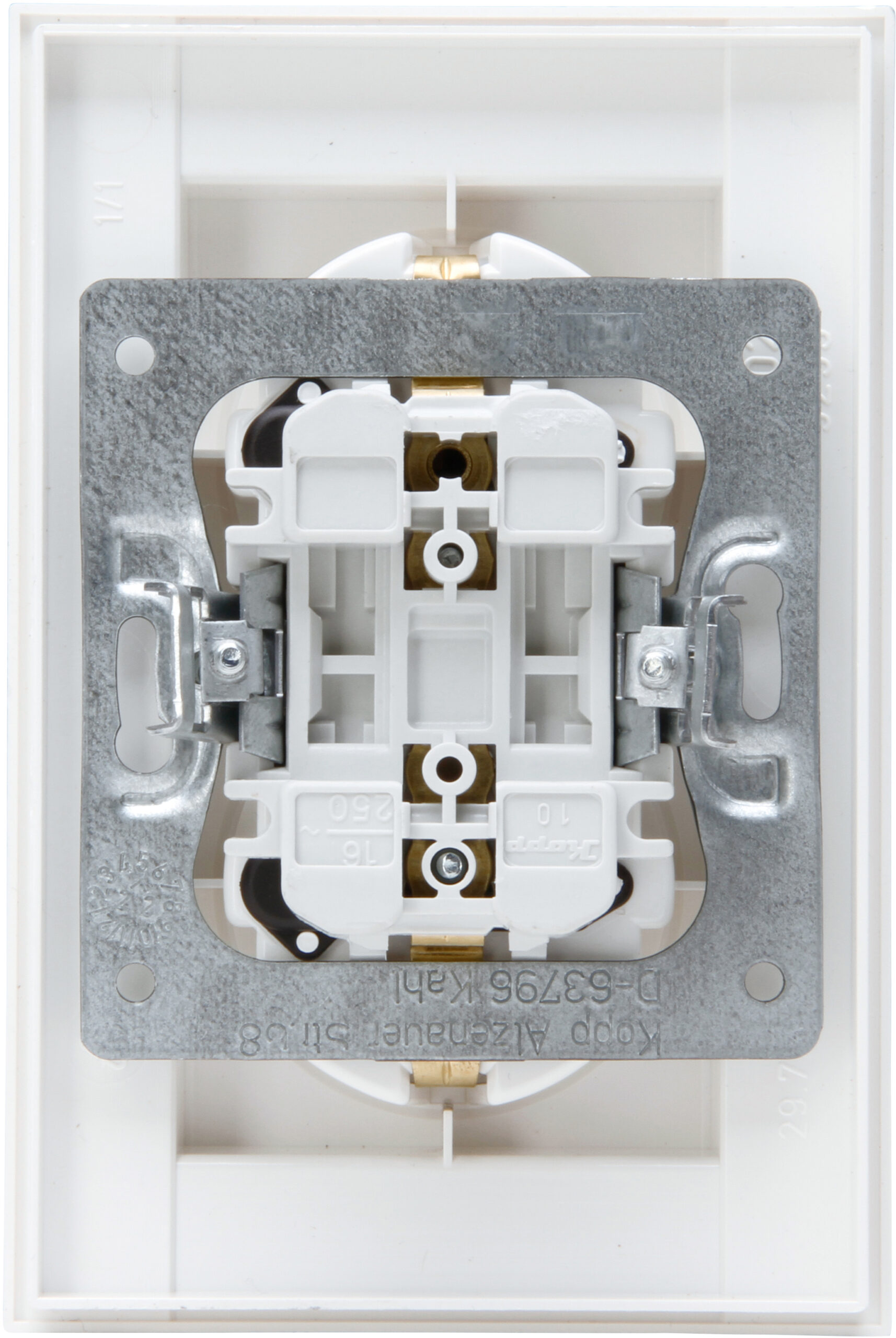 Kopp Hk07 - Wcd Ra 2V Inbouw Mat Wit - Afbeelding 2