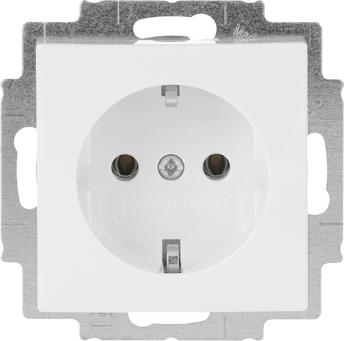 Abb Busch-Jaeger Wcd Ra 1-Voudig Inbouw Wit/Wit Balance - Afbeelding 4