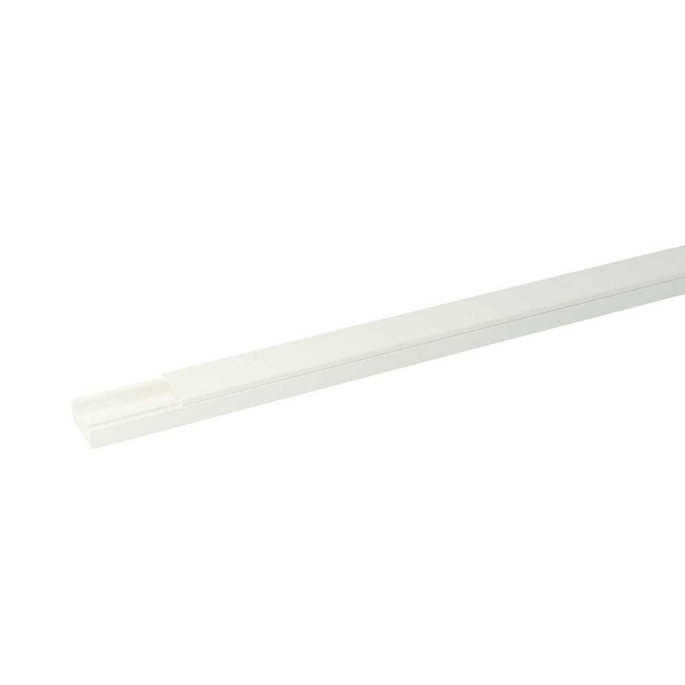 Attema Kabelgoot Koker P25 + Deksel Wit - 2 Meter