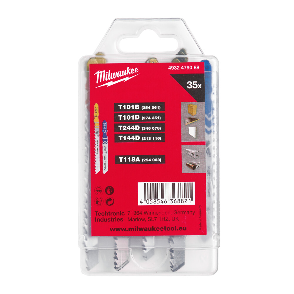 Milwaukee® Decoupeerzaagbladen Set (35-Delig)