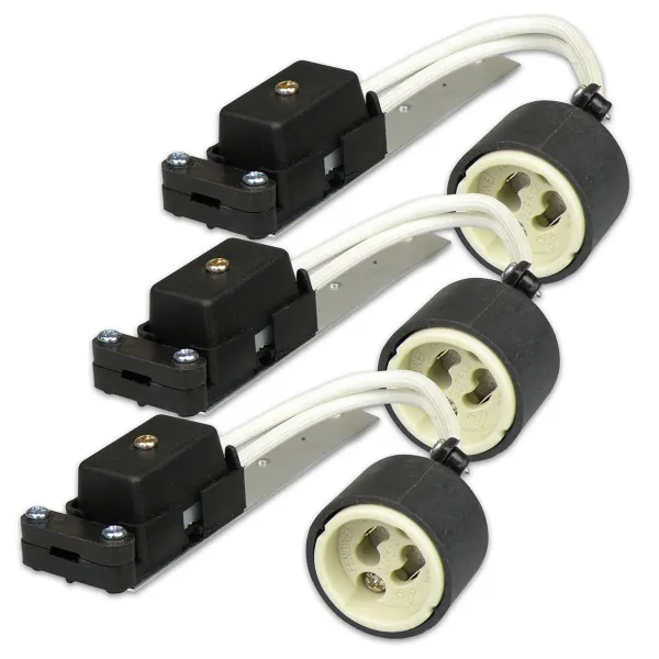 GU10 Fitting met Beugel t.b.v. Spotjes - Set 3 Stuks