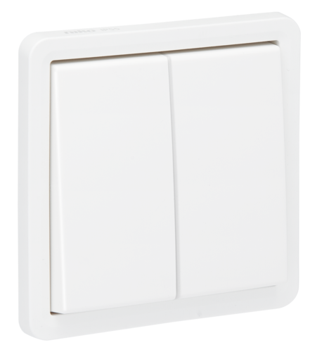 Niko Hydro Wd Serieschakelaar 1V 10A/250V - Schroef Wit