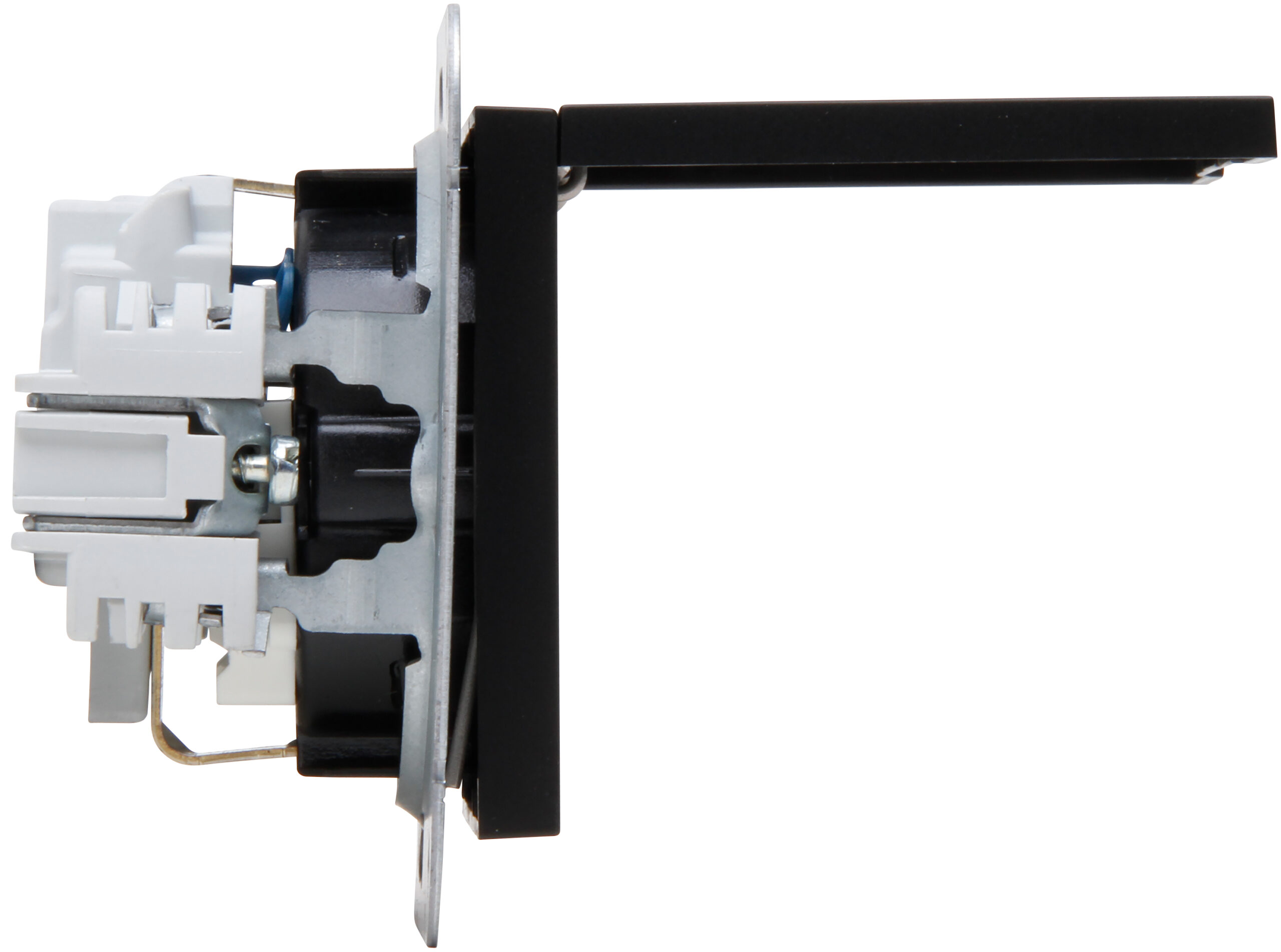 Kopp Hk07 - Wcd 1V Ra Sh Ip44 Klapdeksel Mat Zwart - Afbeelding 7