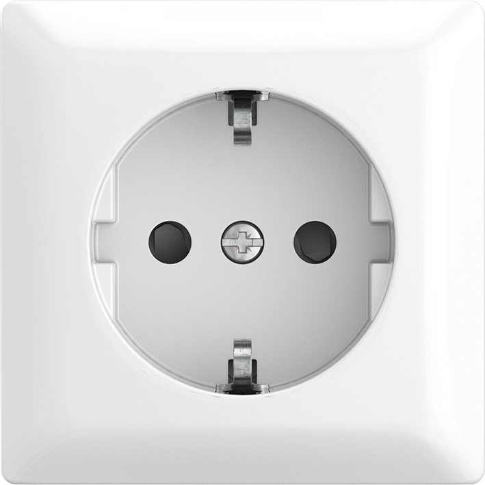 Abb Busch-Jaeger Wcd Ra 1-Voudig Opbouw Wit/Wit