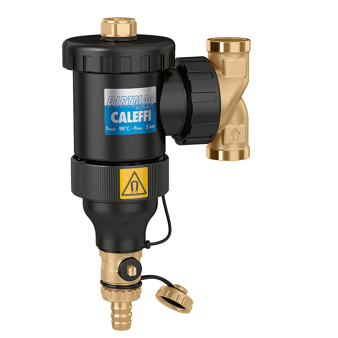 Caleffi Promopakket Kunstst. Dirtmag 3/4"