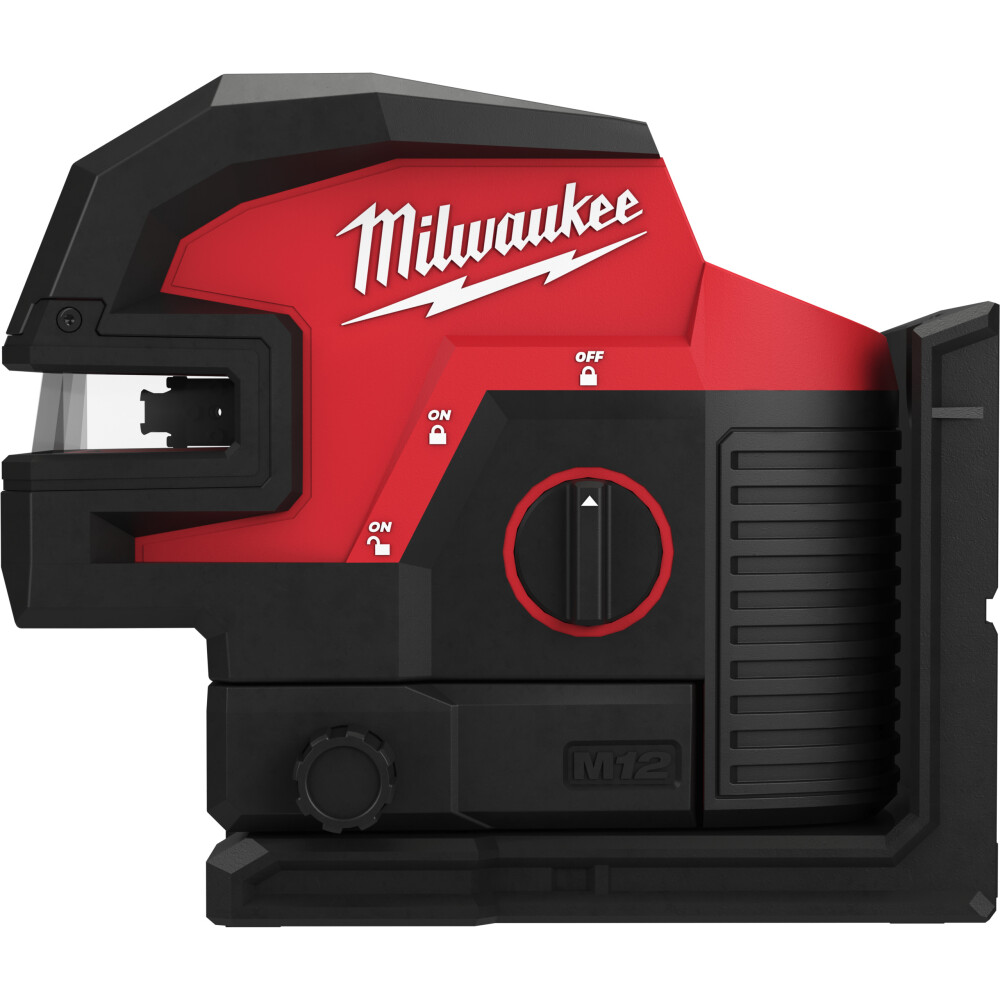 Milwaukee® Kruislijnlaser/Loodlaser Met 4 Punten Groen M12 Cll4P-0C