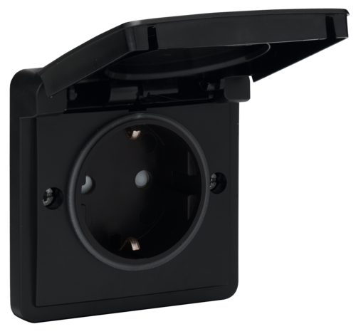 Niko Hydro Wd Wcd Ra 1V - Insteek Zwart