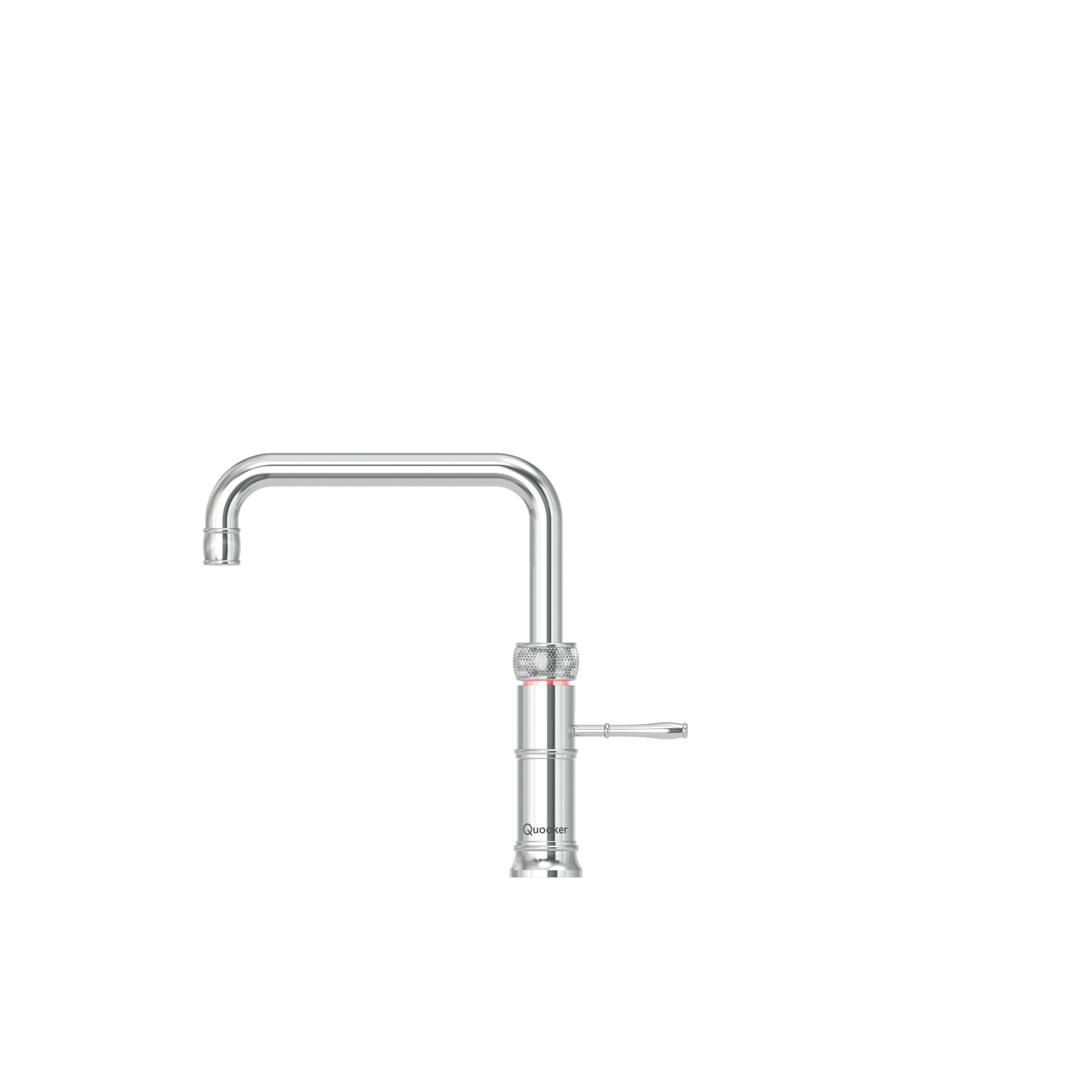 Quooker Kraan Classic Fusion Square Koud Warm Kokend-Water