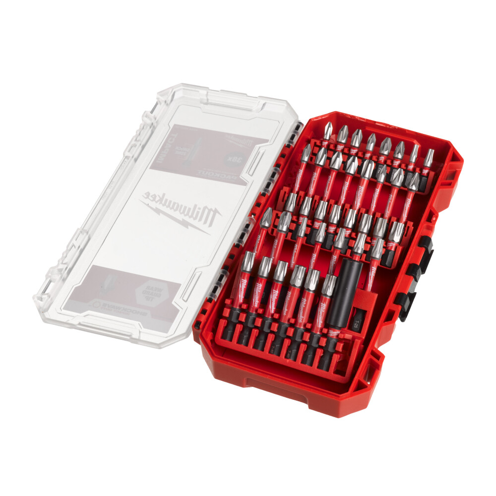 Milwaukee® Schroefbitset Packout Ready Box 38-Delig