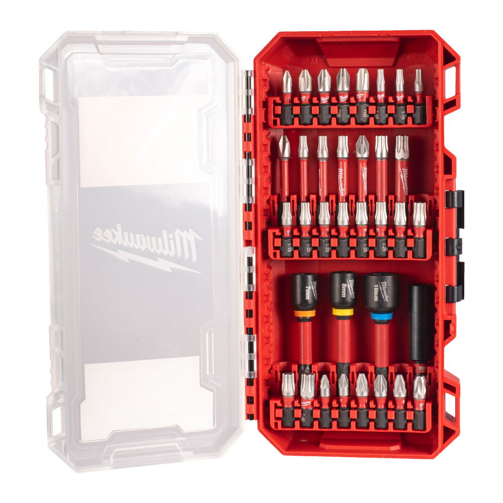 Milwaukee® Bitset &amp; Doppenset 35Delig Schroefbits En Doppen