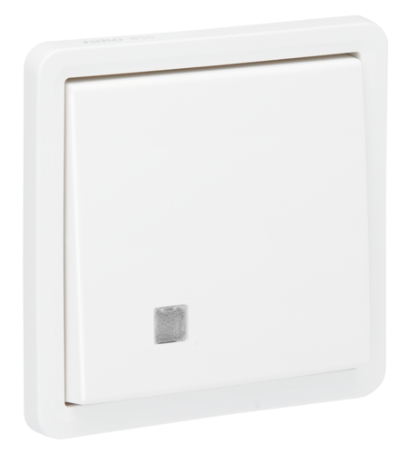 Niko Hydro Wd Controleschakelaar 2P 10A - Insteek Wit