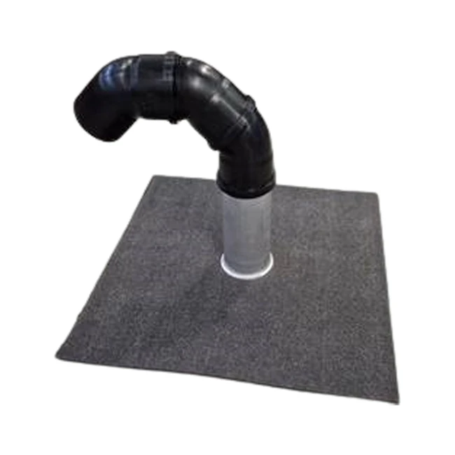 Maxicool Dakdoorvoerset Ø110Mm Met Bitumen Dakbedekking, 200Mm Buis